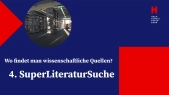 Wissenschaftliche Recherche - SuperLiteraturSuche
